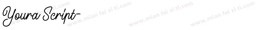 Youra Script字体转换